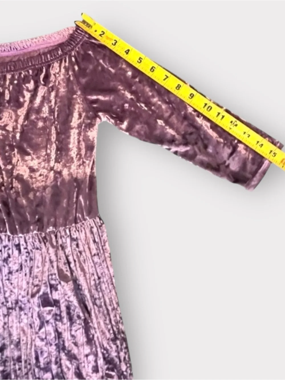 Off-Shoulder Midi Dress Lilac Purple | Suggested Fit L/XL Cocktail Crush Velvet